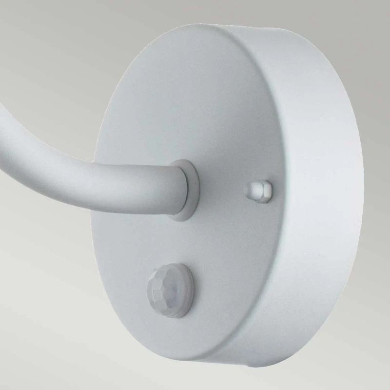 Elstead Lighting LED Wand Buitenlamp Klampenborg | 1X E27 Max 60W | IP44 | Dimbaar | White