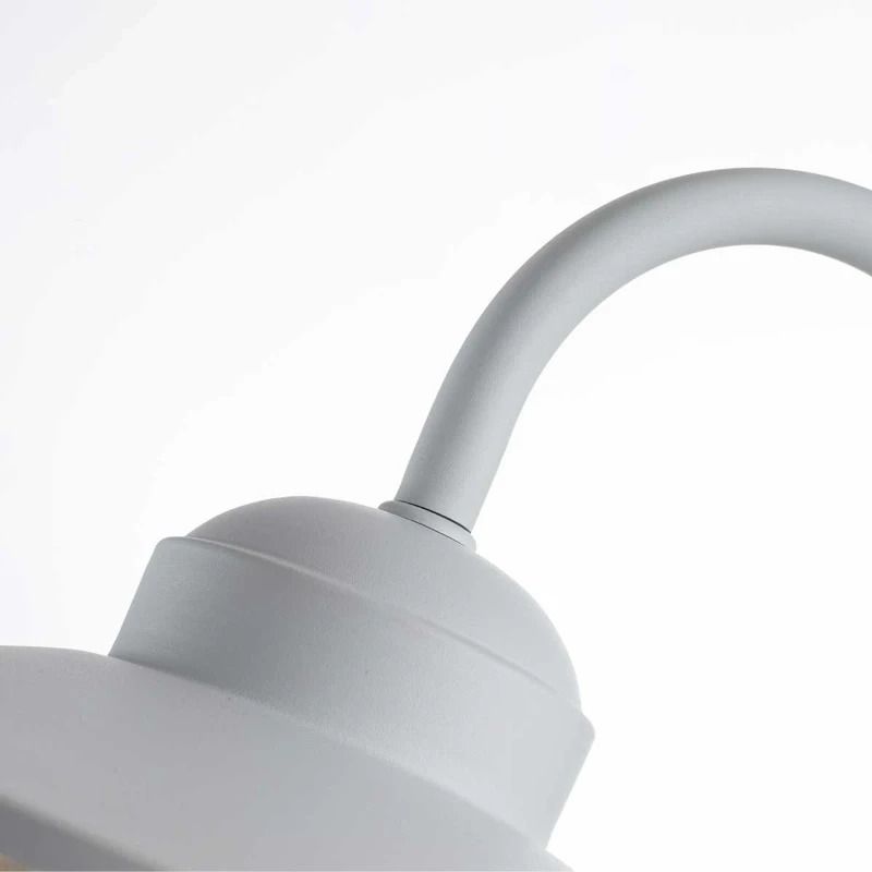 Elstead Lighting LED Wand Buitenlamp Klampenborg | 1X E27 Max 60W | IP44 | Dimbaar | White