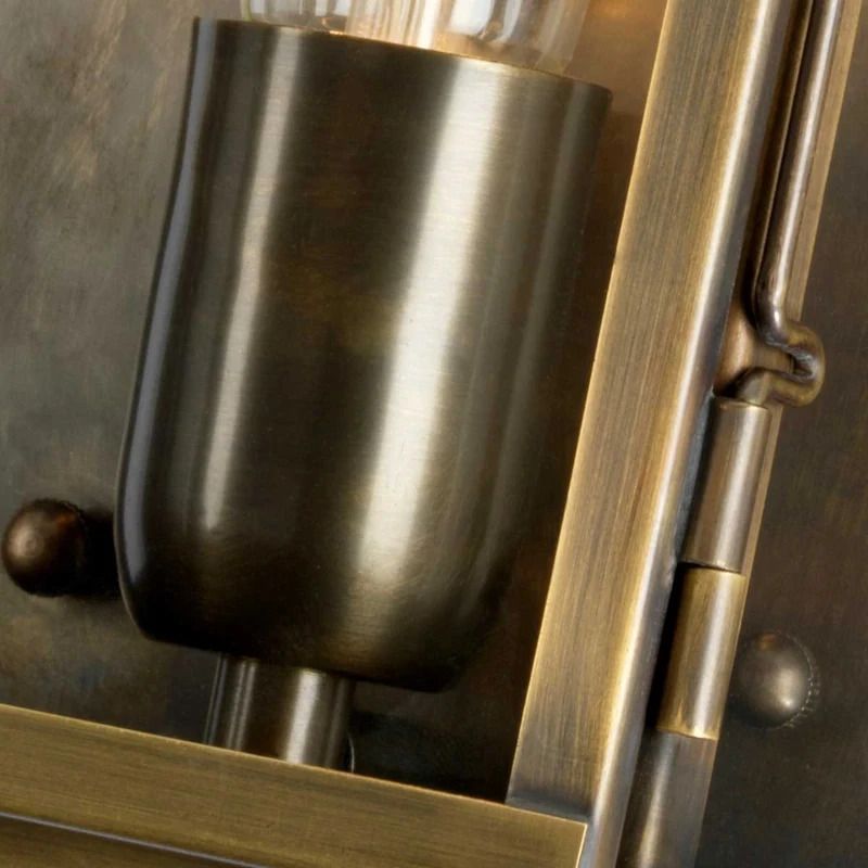 Elstead Lighting LED Wand Buitenlamp Lambeth Palace | 1X E27 Max 60W | IP44 | Dimbaar | Aged Brass