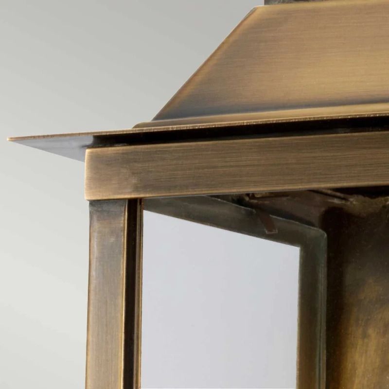 Elstead Lighting LED Wand Buitenlamp Lambeth Palace | 1X E27 Max 60W | IP44 | Dimbaar | Aged Brass