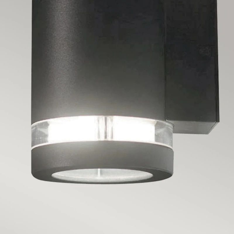 Elstead Lighting LED Wand Buitenlamp Magnus | 5.7W 3000K 600Lm 830 | IP44 | Dimbaar | Graphite