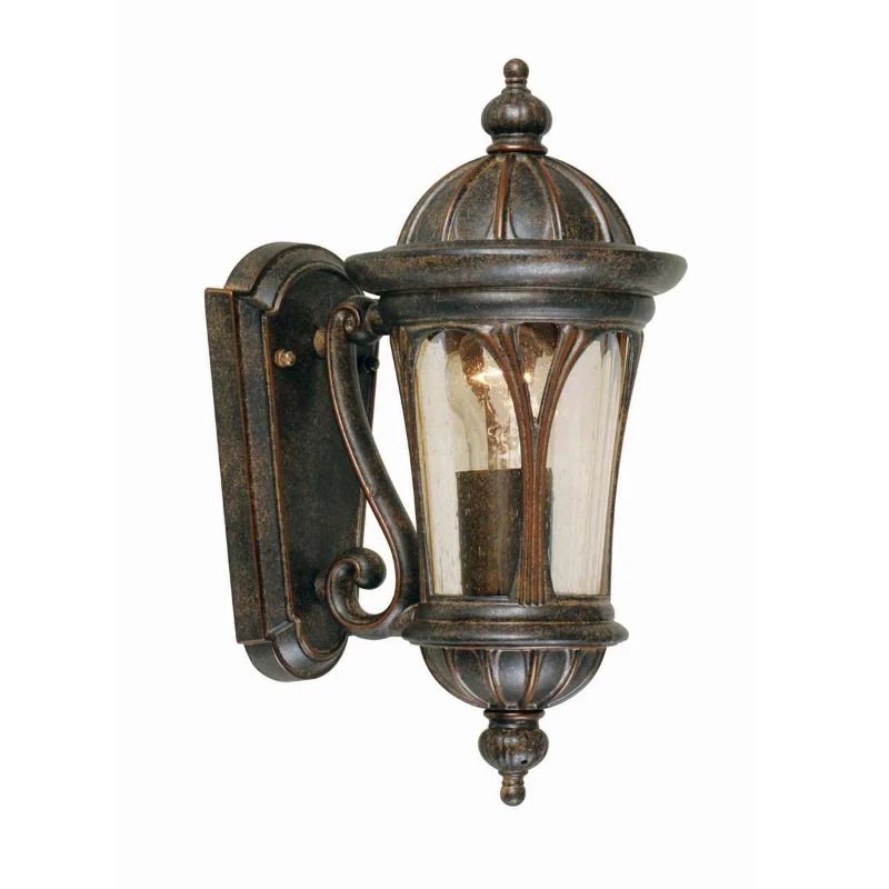 Elstead Lighting LED Wand Buitenlamp New England | 1X E27 Max 60W | IP44 | Dimbaar | Weathered Bronze