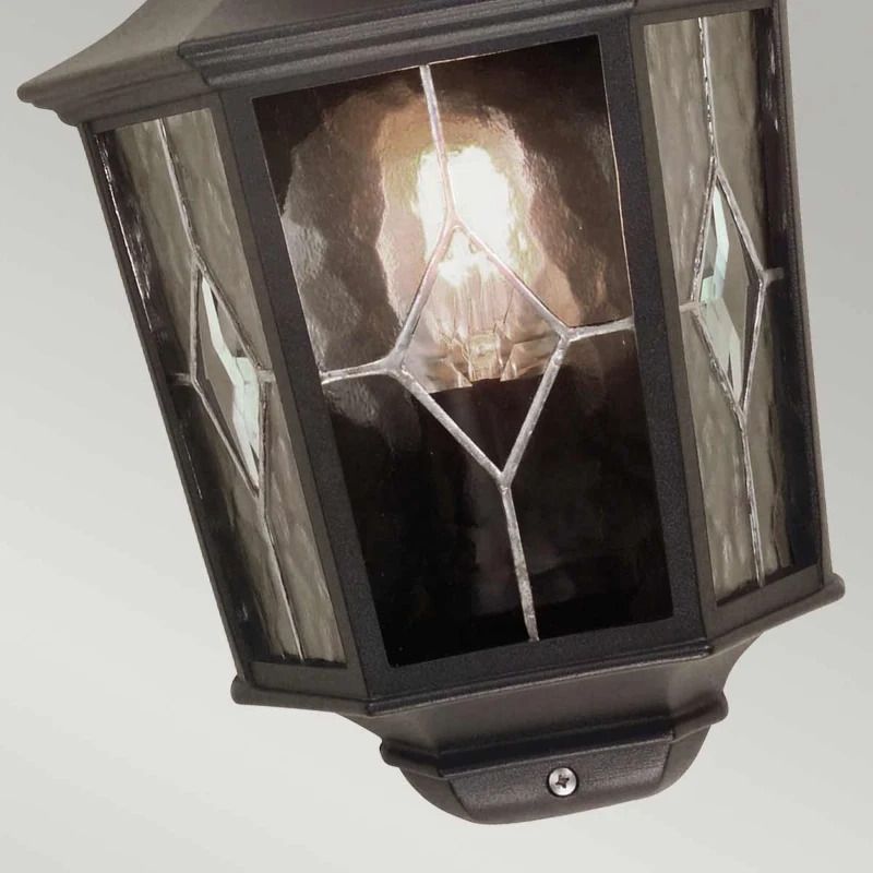 Elstead Lighting LED Buitenlamp Norfolk | 1X E27 Max 60W | IP44 | Dimbaar | Black