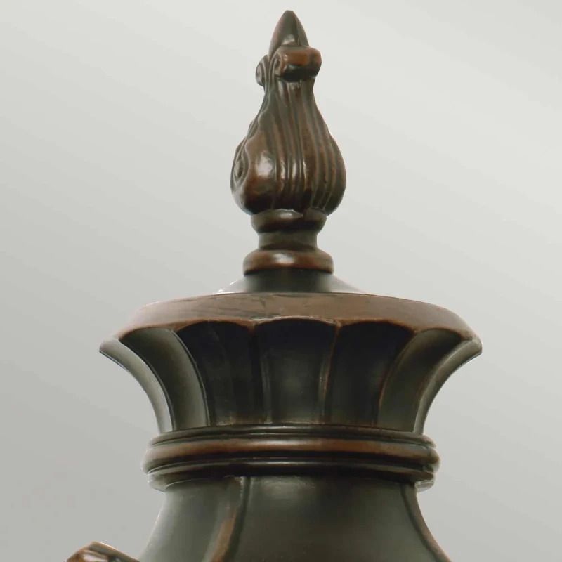 Elstead Lighting LED Wand Buitenlamp Philadelphia | 3X E14 Max 60W | IP44 | Dimbaar | Old Bronze