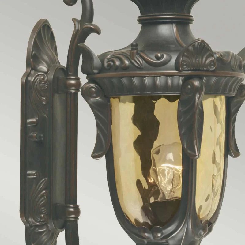 Elstead Lighting LED Wand Buitenlamp Philadelphia | 1X E27 Max 60W | IP44 | Dimbaar | Old Bronze