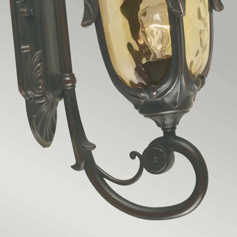 Elstead Lighting LED Wand Buitenlamp Philadelphia | 1X E27 Max 60W | IP44 | Dimbaar | Old Bronze
