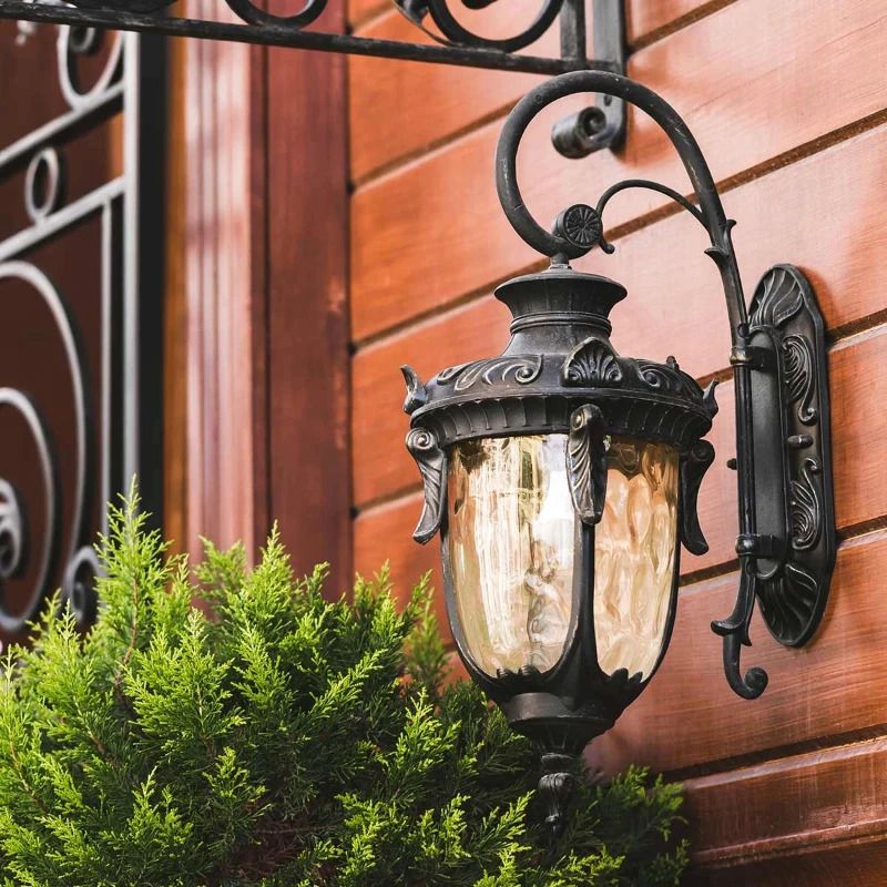 Elstead Lighting LED Wand Buitenlamp Philadelphia | 1X E27 Max 60W | IP44 | Dimbaar | Old Bronze