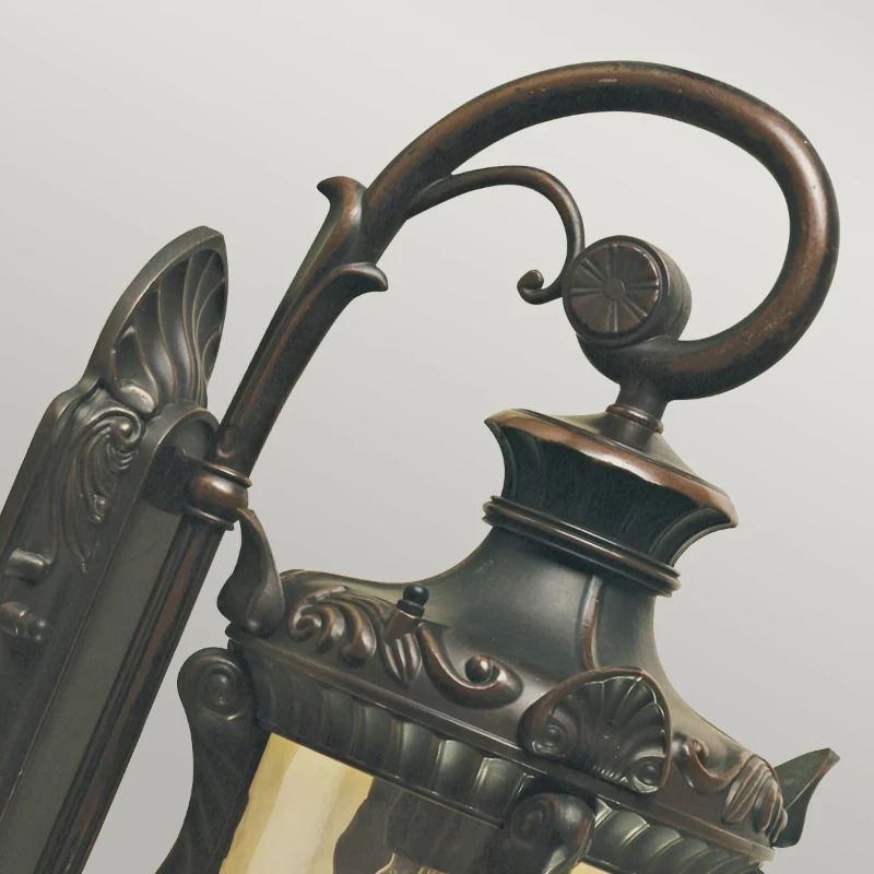 Elstead Lighting LED Wand Buitenlamp Philadelphia | 1X E27 Max 60W | IP44 | Dimbaar | Old Bronze