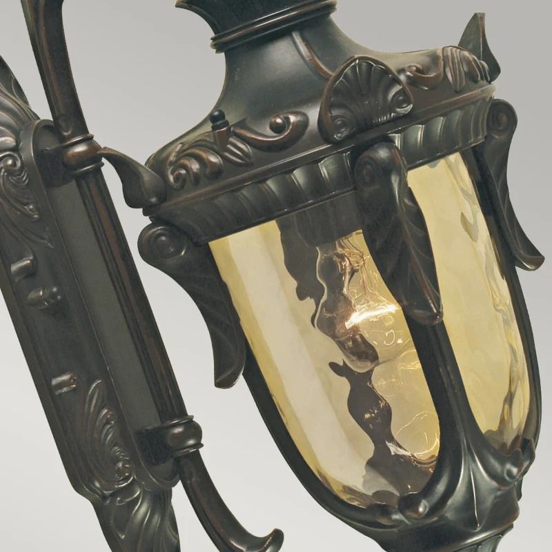 Elstead Lighting LED Wand Buitenlamp Philadelphia | 1X E27 Max 60W | IP44 | Dimbaar | Old Bronze