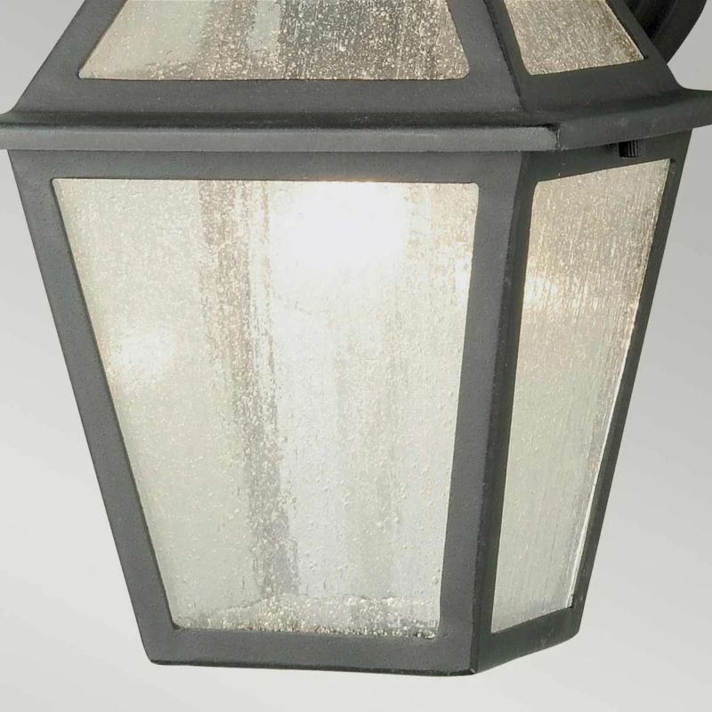 Elstead Lighting LED Wand Buitenlamp Polruan | 1X E27 Max 60W | IP44 | Dimbaar | Mud Black