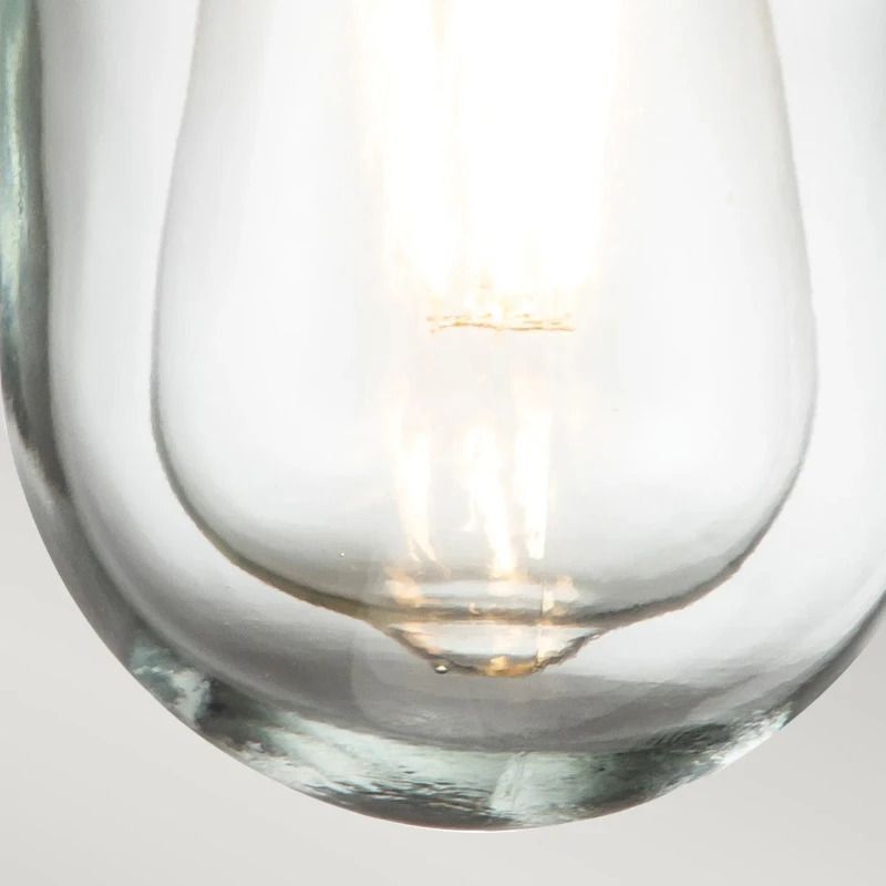 Elstead Lighting LED Wand Buitenlamp Porto | 1X E27 Max 40W | IP44 | Dimbaar | Grey