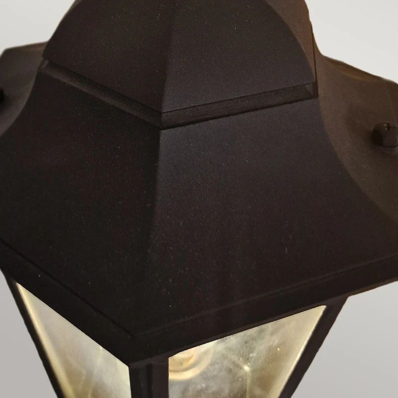 Elstead Lighting LED Wand Buitenlamp Parish | 1X E27 Max 60W | IP44 | Dimbaar | Black
