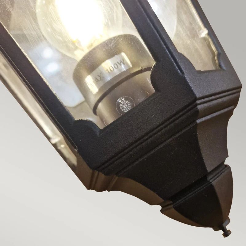 Elstead Lighting LED Buitenlamp Parish | 1X E27 Max 60W | IP44 | Dimbaar | Black