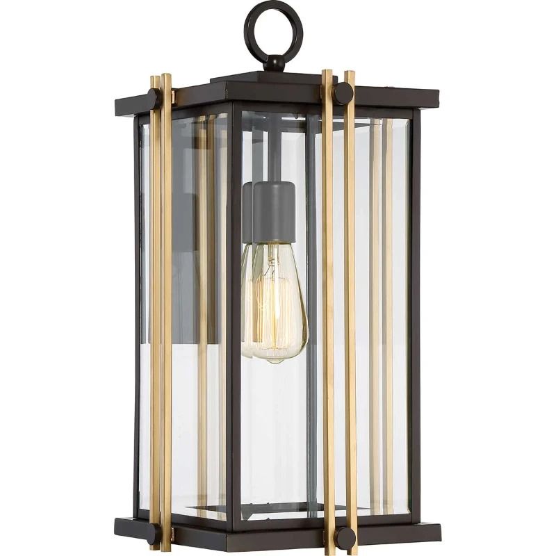 Quoizel LED Wand Buitenlamp Goldenrod | 1X E27 Max 60W | IP44 | Dimbaar | Western Bronze