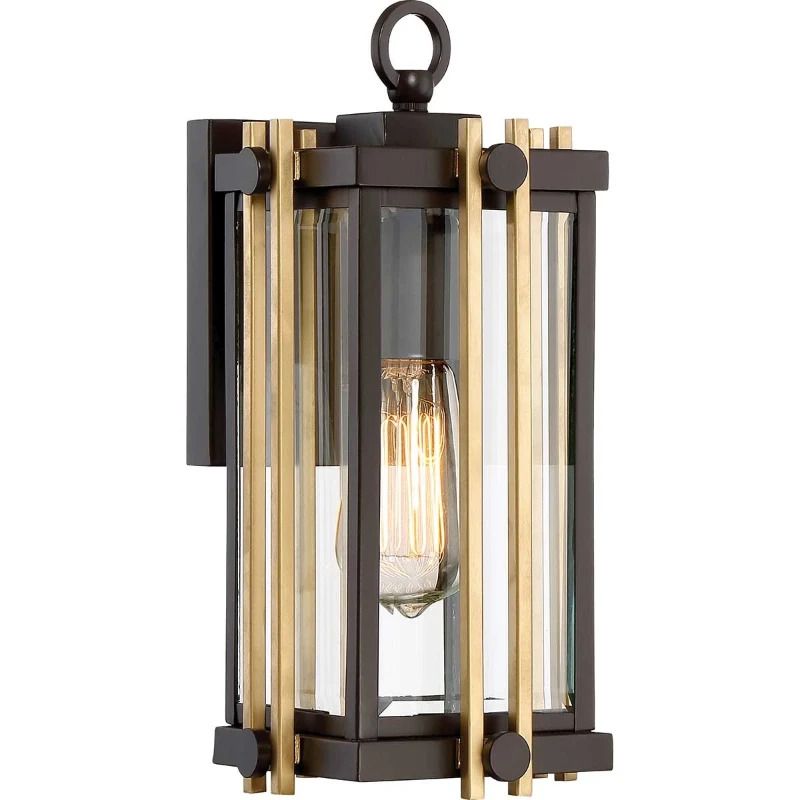 Quoizel LED Wand Buitenlamp Goldenrod | 1X E27 Max 60W | IP44 | Dimbaar | Western Bronze