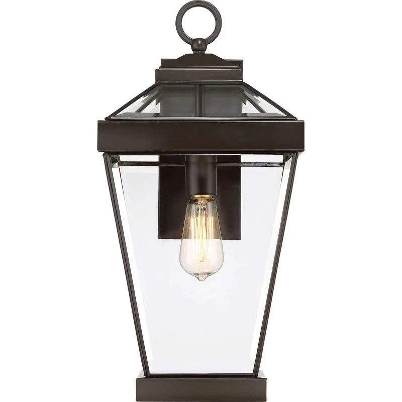 Quoizel LED Wand Buitenlamp Ravine | 1X E27 Max 60W | IP44 | Dimbaar | Western Bronze