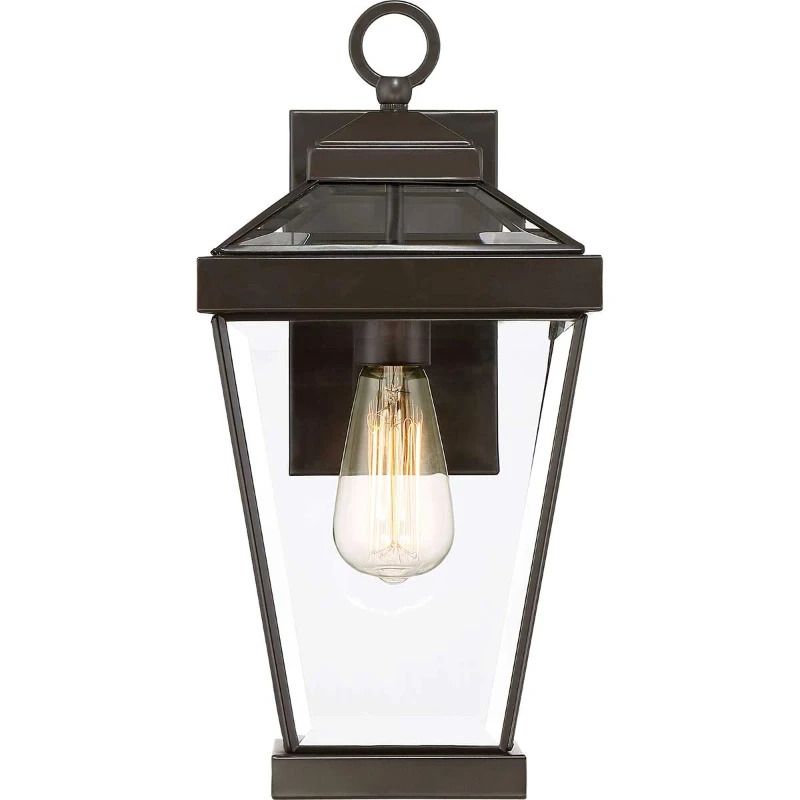 Quoizel LED Wand Buitenlamp Ravine | 1X E27 Max 60W | IP44 | Dimbaar | Western Bronze