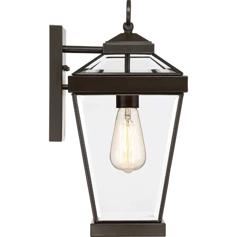 Quoizel LED Wand Buitenlamp Ravine | 1X E27 Max 60W | IP44 | Dimbaar | Western Bronze