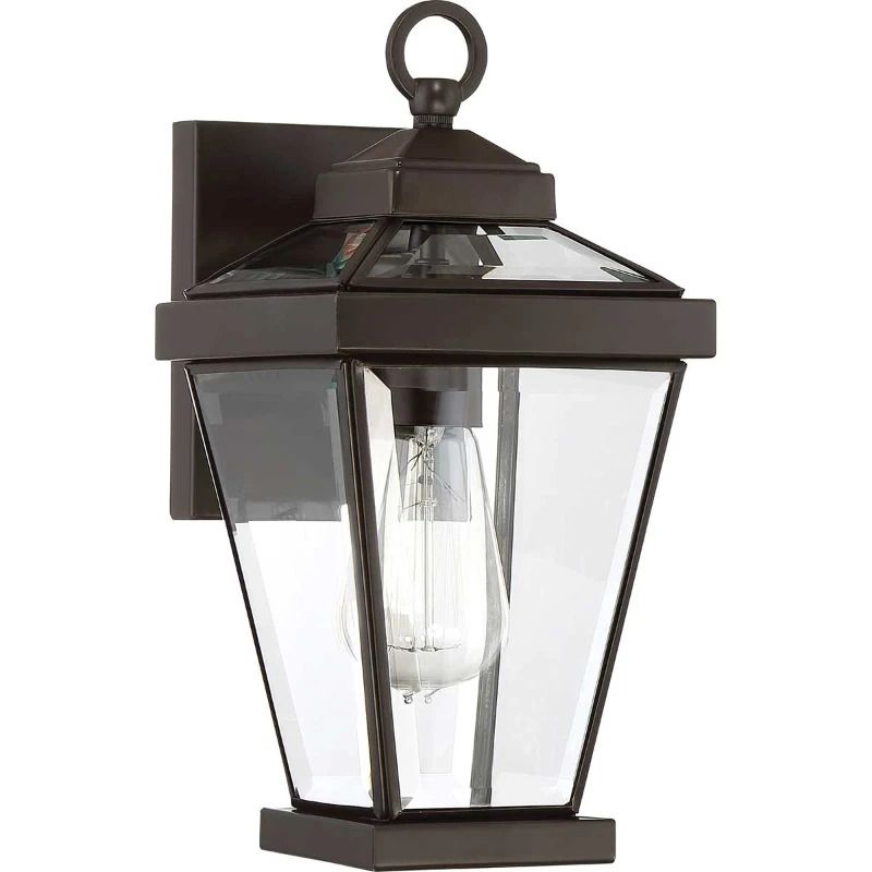 Quoizel LED Wand Buitenlamp Ravine | 1X E27 Max 60W | IP44 | Dimbaar | Western Bronze