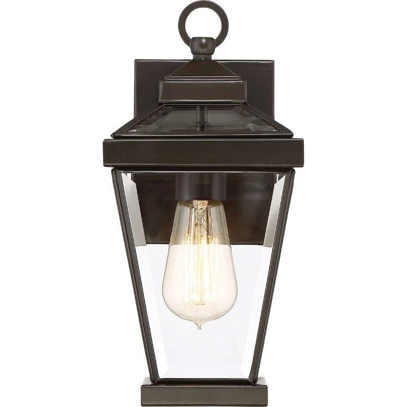 Quoizel LED Wand Buitenlamp Ravine | 1X E27 Max 60W | IP44 | Dimbaar | Western Bronze