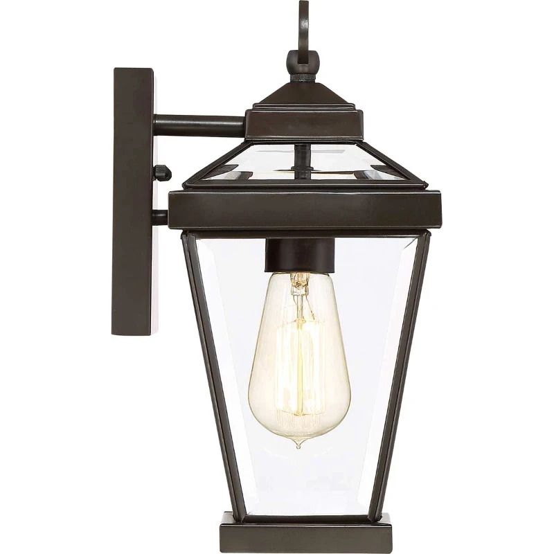 Quoizel LED Wand Buitenlamp Ravine | 1X E27 Max 60W | IP44 | Dimbaar | Western Bronze