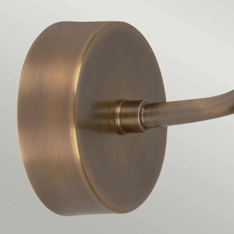 Elstead Lighting LED Wand Buitenlamp Sheldon | 1X E27 Max 60W | IP44 | Dimbaar | Aged Brass