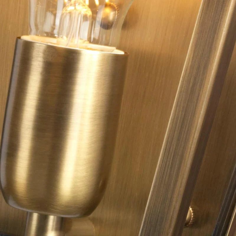 Elstead Lighting LED Wand Buitenlamp St James | 1X E27 Max 60W | IP44 | Dimbaar | Aged Brass