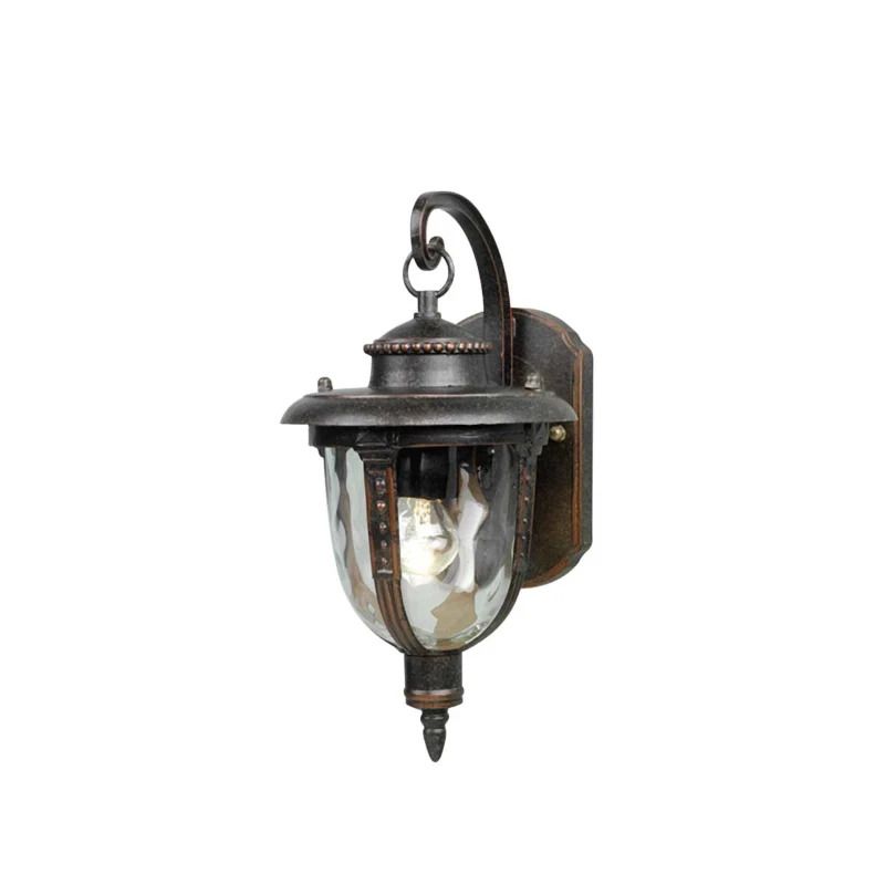 Elstead Lighting LED Wand Buitenlamp St Louis | 1X E27 Max 60W | IP44 | Dimbaar | Weathered Bronze