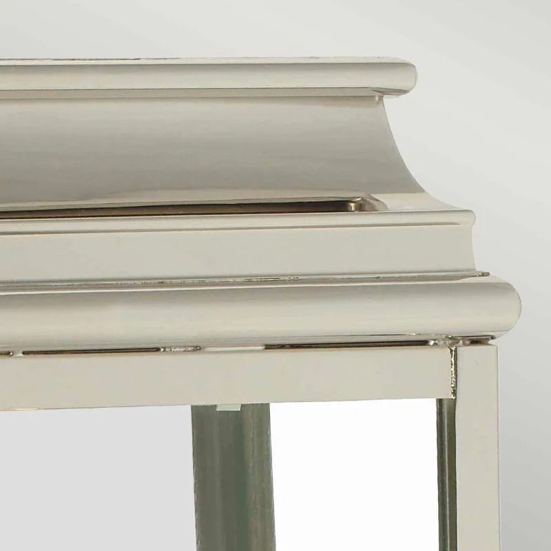 Elstead Lighting LED Wand Buitenlamp St Martins | 1X E27 Max 60W | IP44 | Dimbaar | Polished Nickel
