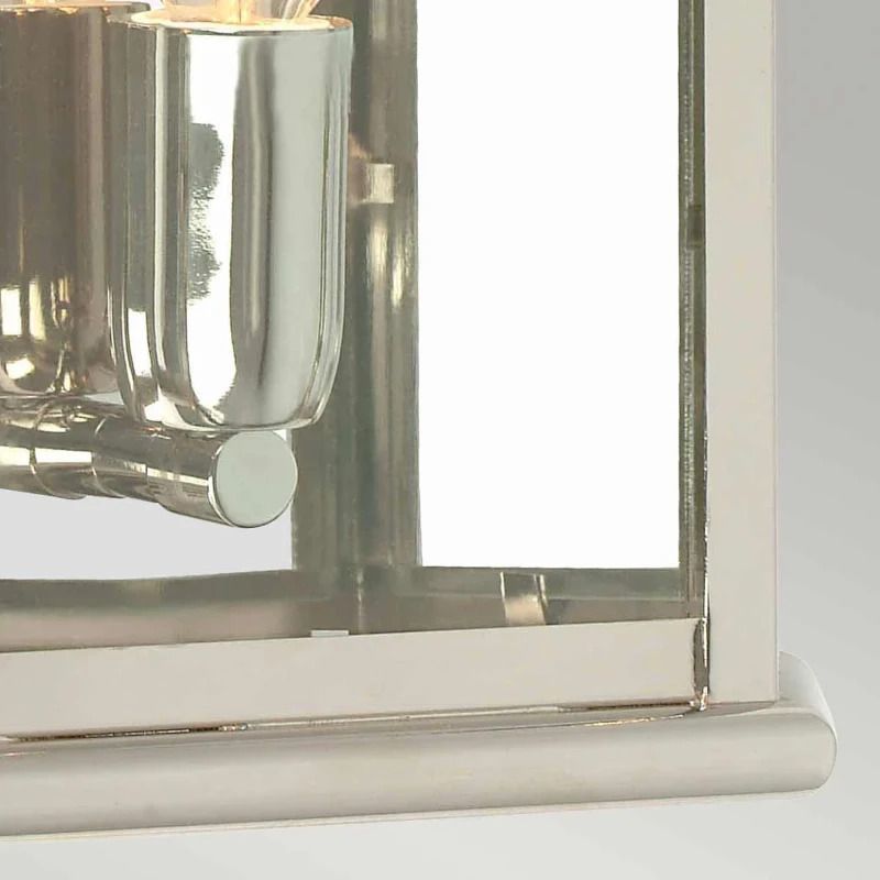 Elstead Lighting LED Wand Buitenlamp St Martins | 1X E27 Max 60W | IP44 | Dimbaar | Polished Nickel