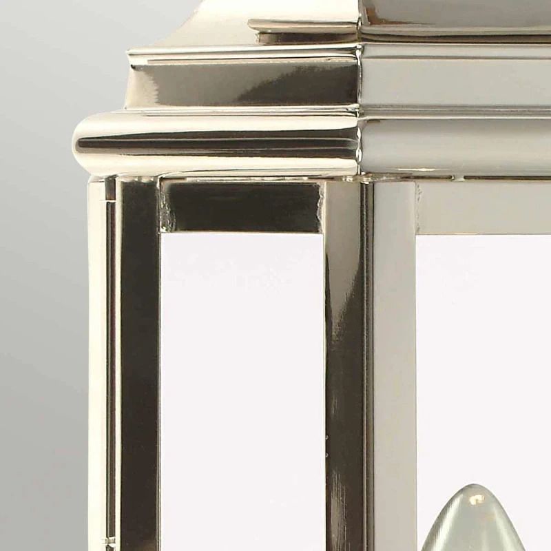 Elstead Lighting LED Wand Buitenlamp St Martins | 1X E27 Max 60W | IP44 | Dimbaar | Polished Nickel