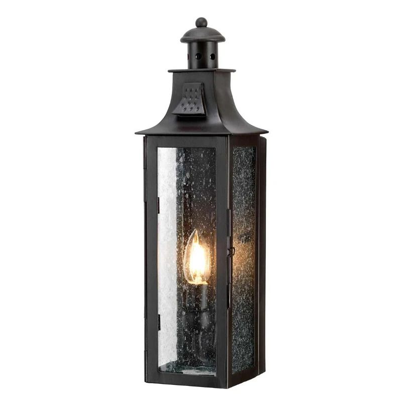 Elstead Lighting LED Wand Buitenlamp Stow | 1X E14 Max 60W | IP44 | Dimbaar | Old Bronze