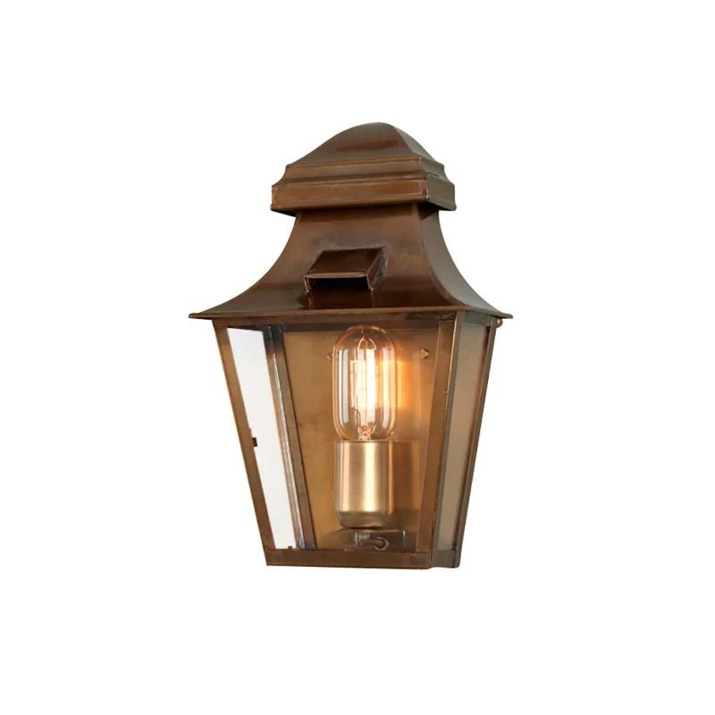 Elstead Lighting LED Wand Buitenlamp St Pauls | 1X E27 Max 60W | IP44 | Dimbaar | Aged Brass