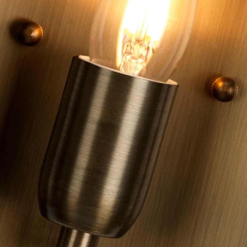 Elstead Lighting LED Wand Buitenlamp St Pauls | 1X E27 Max 60W | IP44 | Dimbaar | Aged Brass