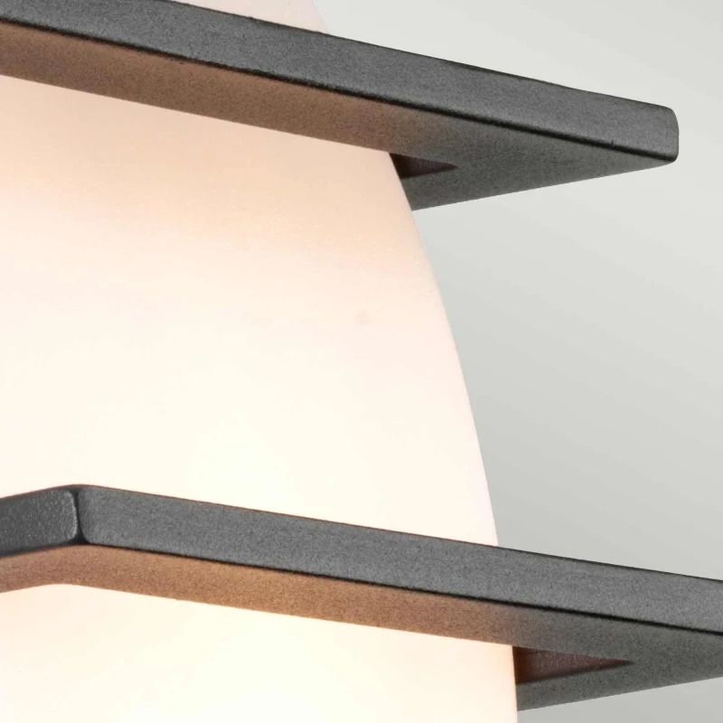 Elstead Lighting LED Wand Buitenlamp Sven | 1X E27 Max 60W | Dimbaar | Graphite