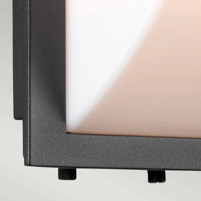 Elstead Lighting LED Wand Buitenlamp Sven | 1X E27 Max 60W | Dimbaar | Graphite