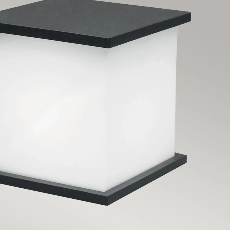 Elstead Lighting LED Wand Buitenlamp Torsten | 1X E27 Max 60W | Dimbaar | Graphite