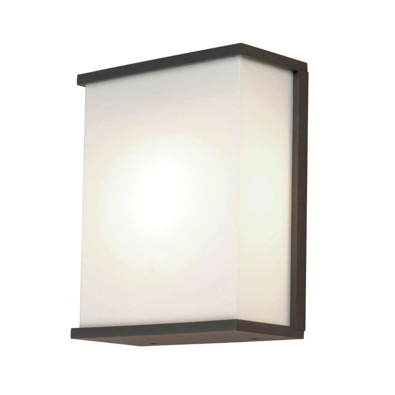 Elstead Lighting LED Wand Buitenlamp Torsten | 1X E27 Max 60W | Dimbaar | Graphite