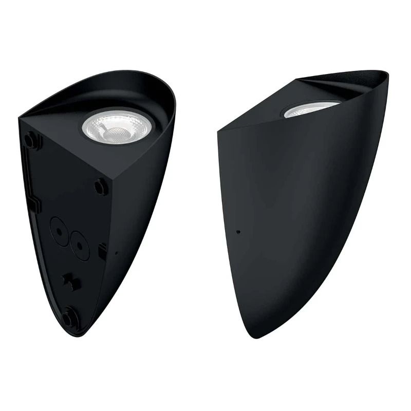 Elstead Lighting LED Wand Buitenlamp Vendela | 8W 3000K 680Lm 830 | Dimbaar | Black