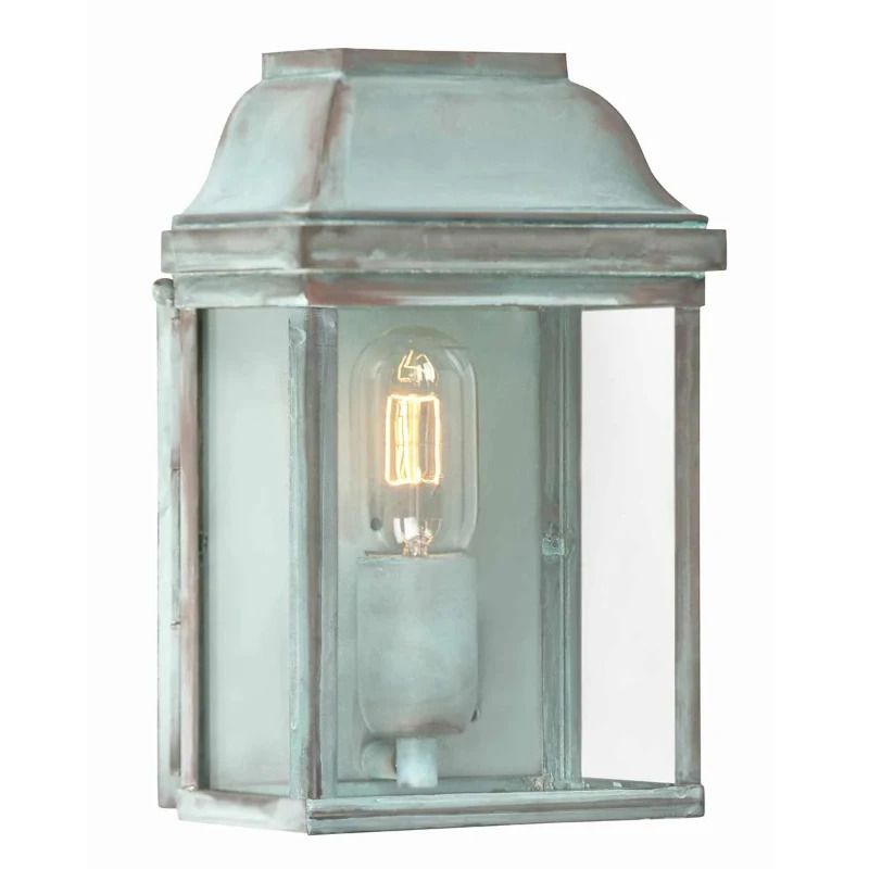 Elstead Lighting LED Wand Buitenlamp Victoria | 1X E27 Max 60W | IP44 | Dimbaar | Verdigris
