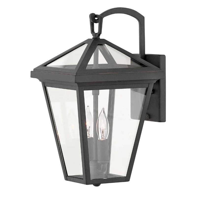 Hinkley LED Wand Buitenlamp Alford Place | 2X E14 Max 40W | IP44 | Dimbaar | Museum Black