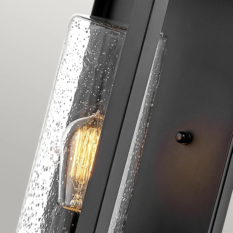 Hinkley LED Wand Buitenlamp Atwater | 1X E27 Max 60W | IP44 | Dimbaar | Black