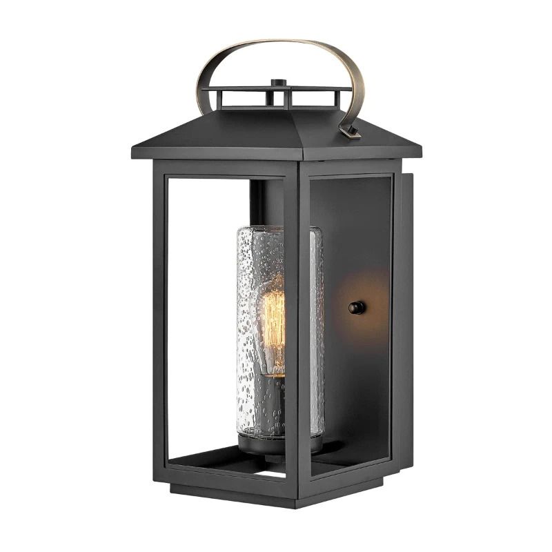 Hinkley LED Wand Buitenlamp Atwater | 1X E27 Max 60W | IP44 | Dimbaar | Black