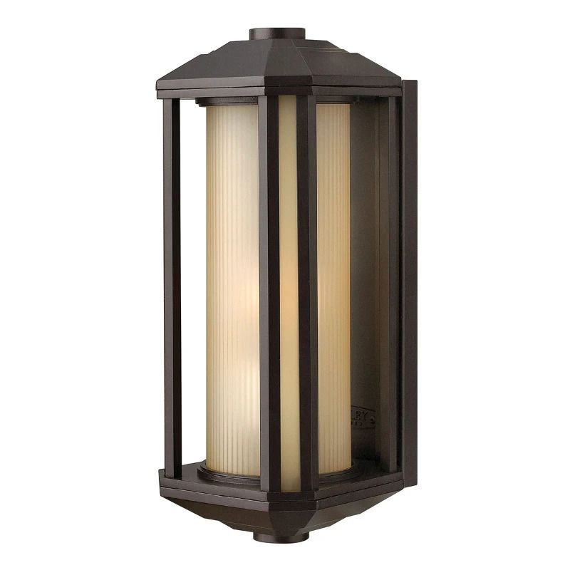 Hinkley LED Wand Buitenlamp Castelle | 1X E27 Max 60W | IP44 | Dimbaar | Bronze