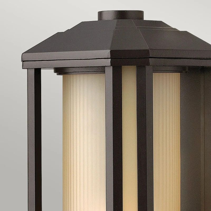 Hinkley LED Wand Buitenlamp Castelle | 1X E27 Max 60W | IP44 | Dimbaar | Bronze