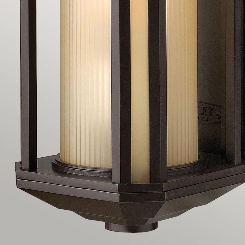 Hinkley LED Wand Buitenlamp Castelle | 1X E27 Max 60W | IP44 | Dimbaar | Bronze