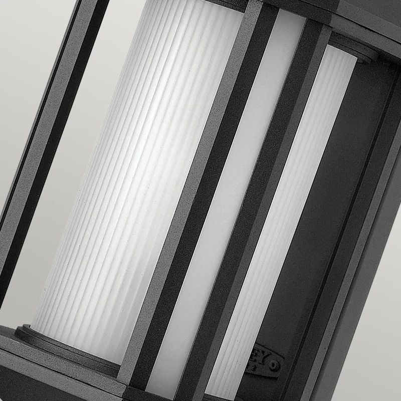 Hinkley LED Wand Buitenlamp Castelle | 1X E27 Max 60W | IP44 | Dimbaar | Black