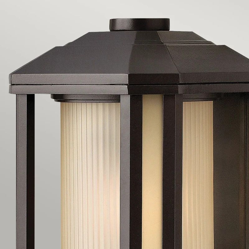 Hinkley LED Wand Buitenlamp Castelle | 1X E27 Max 60W | IP44 | Dimbaar | Bronze