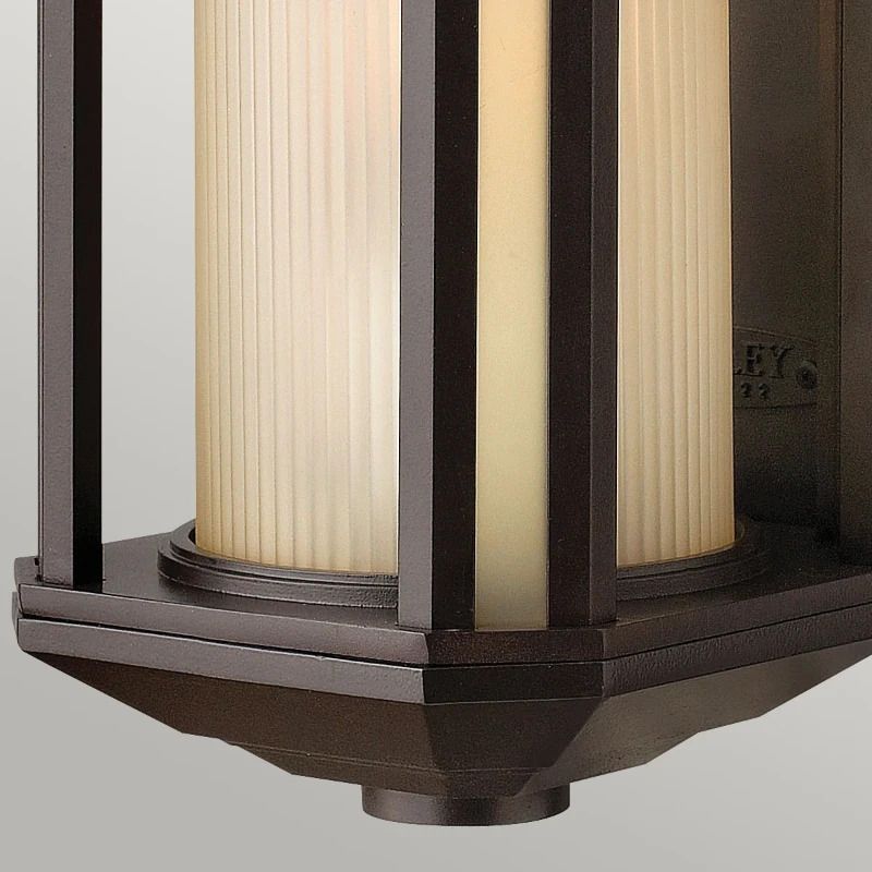 Hinkley LED Wand Buitenlamp Castelle | 1X E27 Max 60W | IP44 | Dimbaar | Bronze
