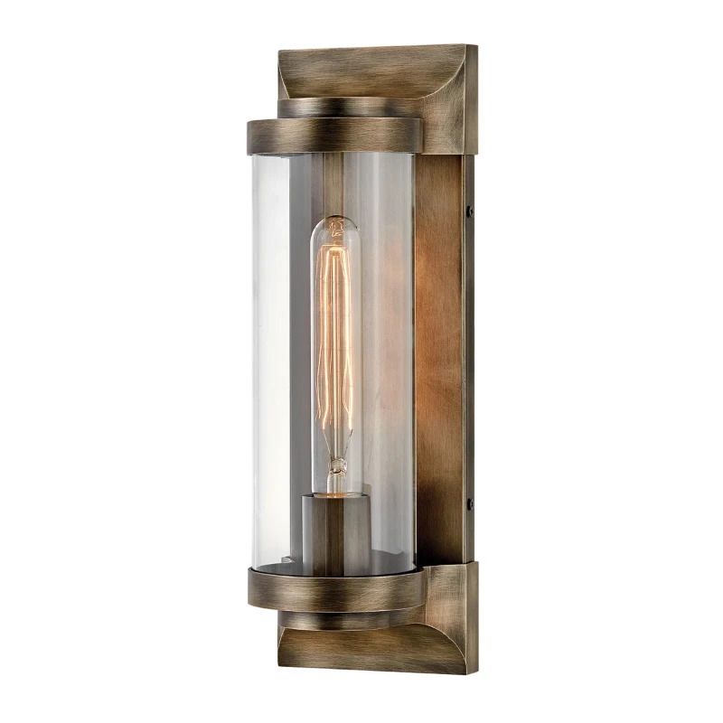 Hinkley LED Wand Buitenlamp Pearson | 1X E27 Max 60W | IP44 | Dimbaar | Burnished Bronze